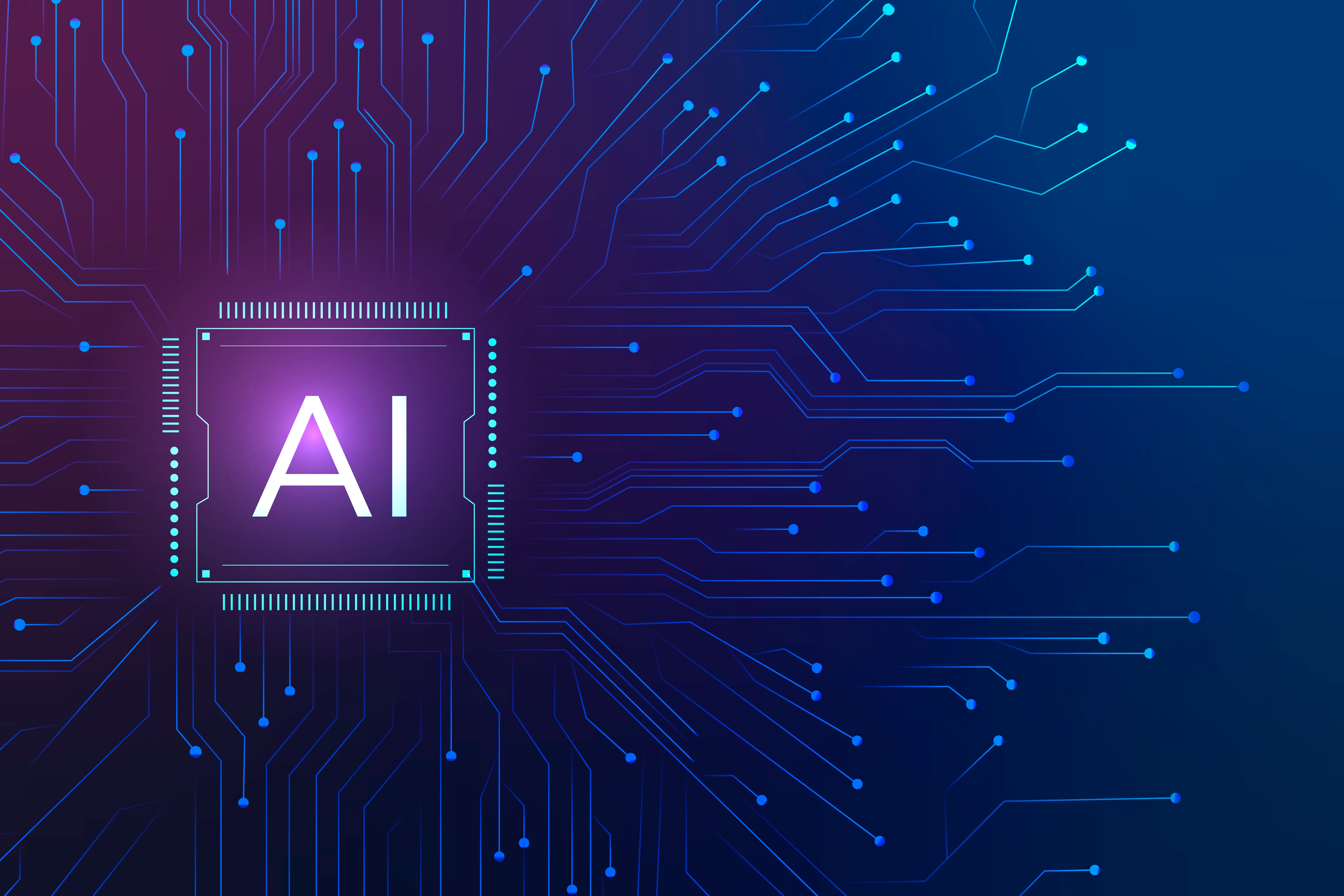AI eye reading documents